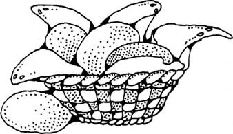 Bread Basket clip art Preview