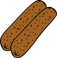 Breakfast Sausage clip art 