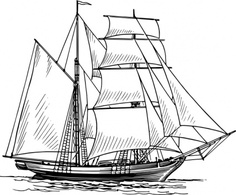 Sports - Brigantine clip art 