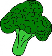 Broccoli clip art Preview