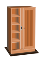 Brown Cupboard