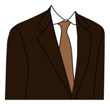 Fashion - Brown suit 