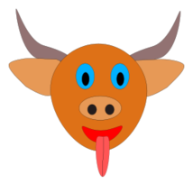 Cartoon - Bull 