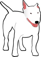 Bullterrier clip art