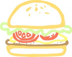 Burger clip art 