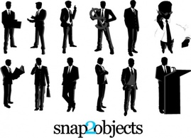 Human - Businessman Silhouettes 