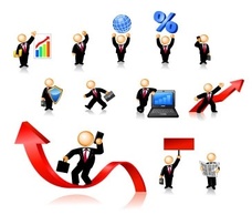 Businessmen Icon Set