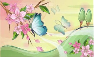 Animals - Butterfly Vector 26 