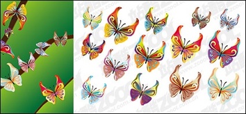 Animals - Butterfly vector material 