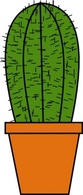 Flowers & Trees - Cactus clip art 