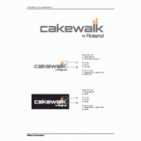 Music - Cakewalk Color Designation 