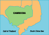 Cambodia Vector Map 