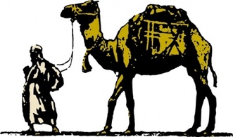 Animals - Camel clip art 