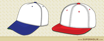 Fashion - Caps Vector Templates 