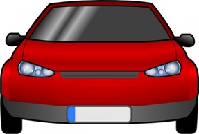 Car Front clip art