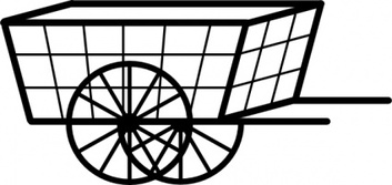 Cart clip art 