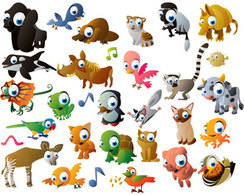 Animals - Cartoon Animals 