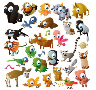 Cartoon Animals Preview