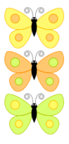 Cartoon Butterfly Dw3