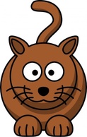 Cartoon - Cartoon Cat clip art 