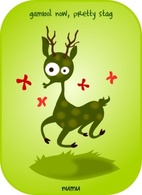 Cartoon Deer Animal Stag Kablam Numu Preview