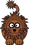 Cartoon Lion clip art