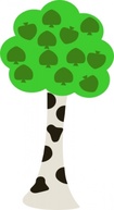 Cartoon - Cartoon Tree clip art 