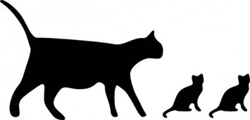 Icons - Cat Icons clip art 