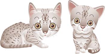 Animals - Cat vector 60 