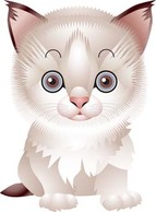 Animals - Cat vector 79 