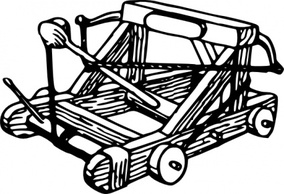 Catapult clip art Preview