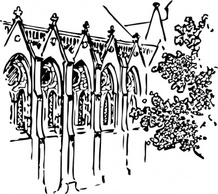 Cathedral Building clip art Preview