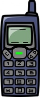 Technology - Cell Phone clip art 