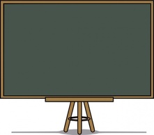 Chalk Board clip art