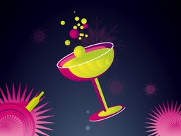 Champagne Illustration