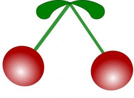 Cherries clip art Preview