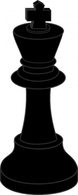 Chess Piece Black King clip art Preview