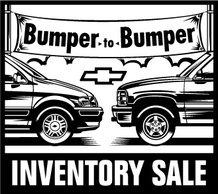 Transportation - Chevrolet Inventory Sale 