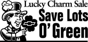 Transportation - Chevrolet Lucky Charm Sale 