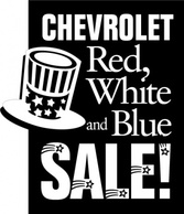 Transportation - Chevrolet Red White Blue 