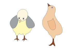 Chickens 001 Figure Color