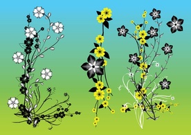 Nature - Chinese Flowers Vector 