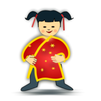 Chinese Girl Icon