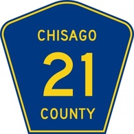 Chisago County Route clip art 