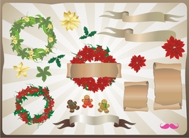 Chistmas free vector set vol.1 Preview