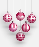 Christmas Balls Vectors 