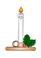 Objects - Christmas Candle 