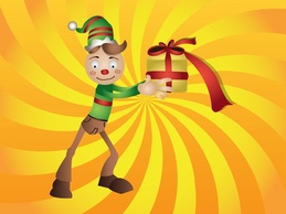 Cartoon - Christmas Elf 