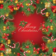 Backgrounds - Christmas frame 