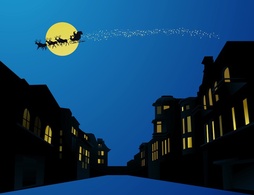 Buildings - Christmas Night 